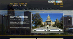 Desktop Screenshot of ajslimo.com